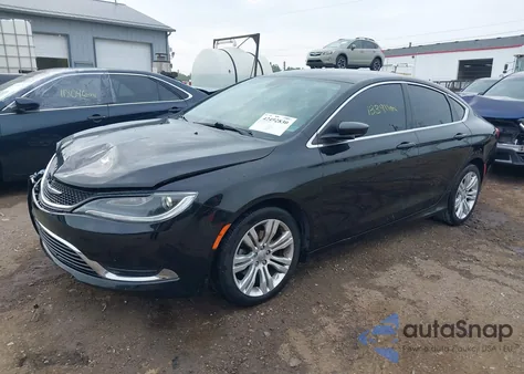 2015 Chrysler 200 Limited из США, поврежденный, VIN 1C3CCCAB4FN555877